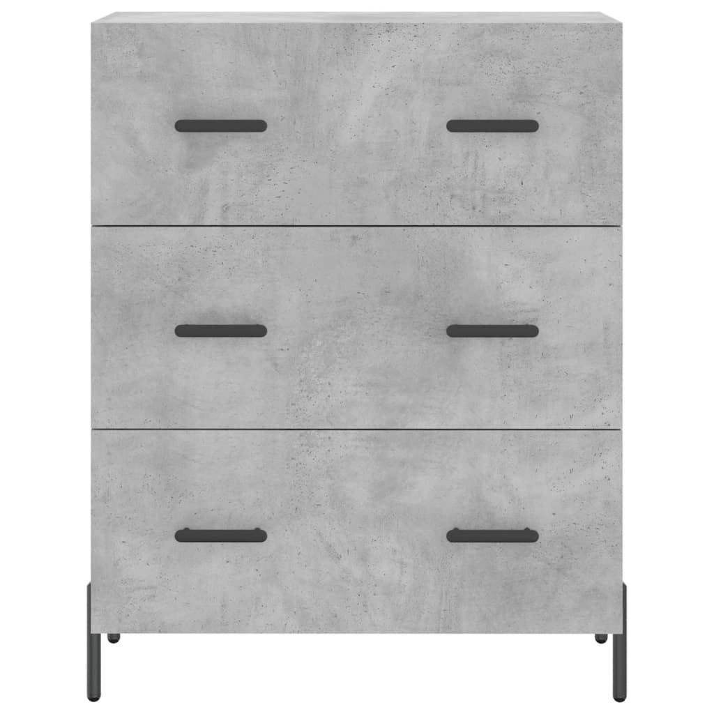vidaXL Sideboard 69.5x34x90 cm engineered wood black