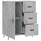 vidaXL Dressoir 69,5x34x90 cm bewerkt hout wit