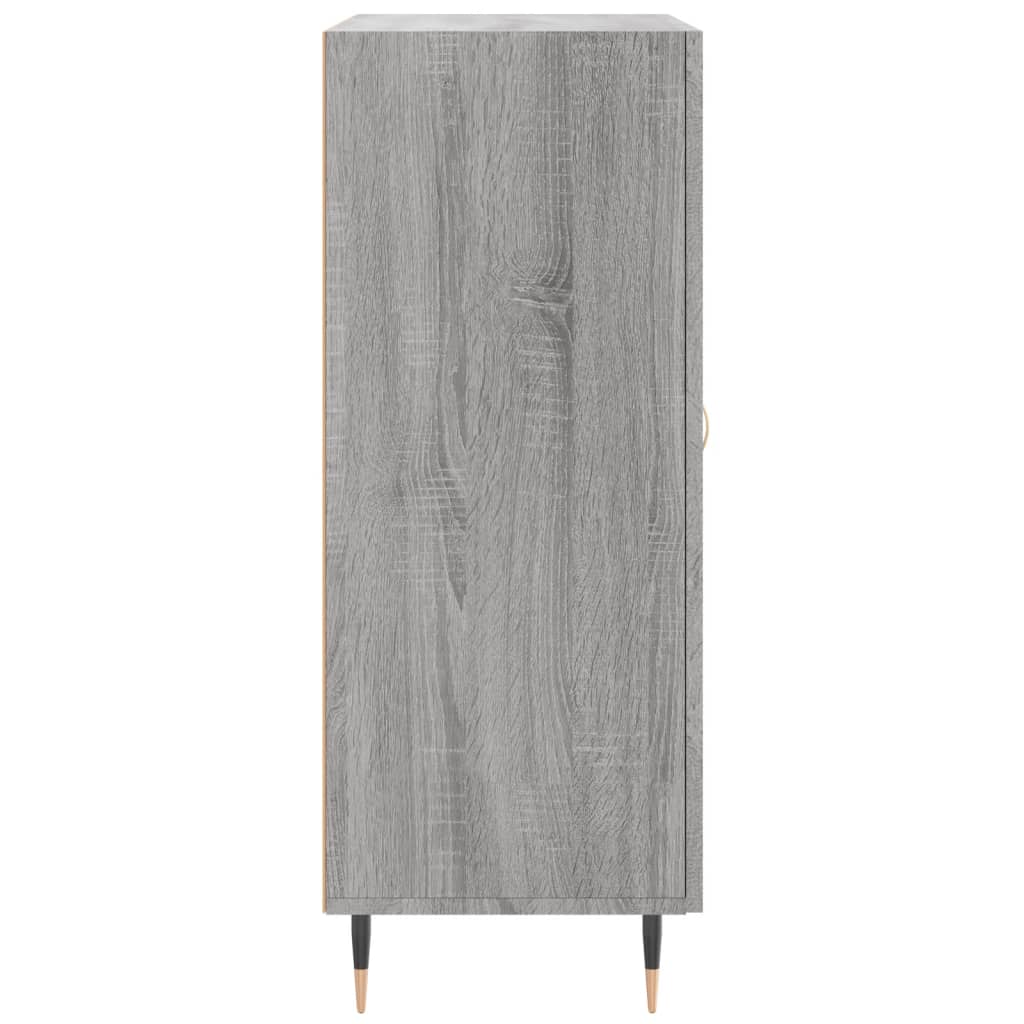 vidaXL Dressoir 69,5x34x90 cm bewerkt hout wit