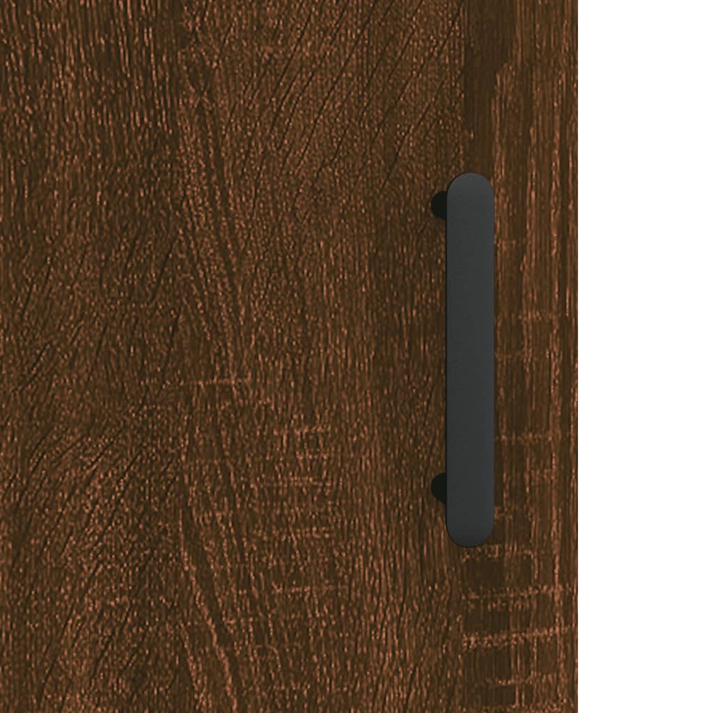 vidaXL Dressoir 69,5x34x90 cm bewerkt hout wit