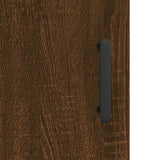 vidaXL Dressoir 69,5x34x90 cm bewerkt hout wit