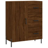 vidaXL Dressoir 69,5x34x90 cm bewerkt hout wit