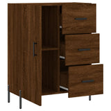 vidaXL Dressoir 69,5x34x90 cm bewerkt hout wit