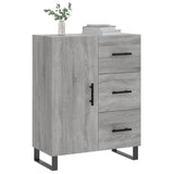 vidaXL Dressoir 69,5x34x90 cm bewerkt hout wit