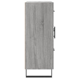 vidaXL Dressoir 69,5x34x90 cm bewerkt hout wit