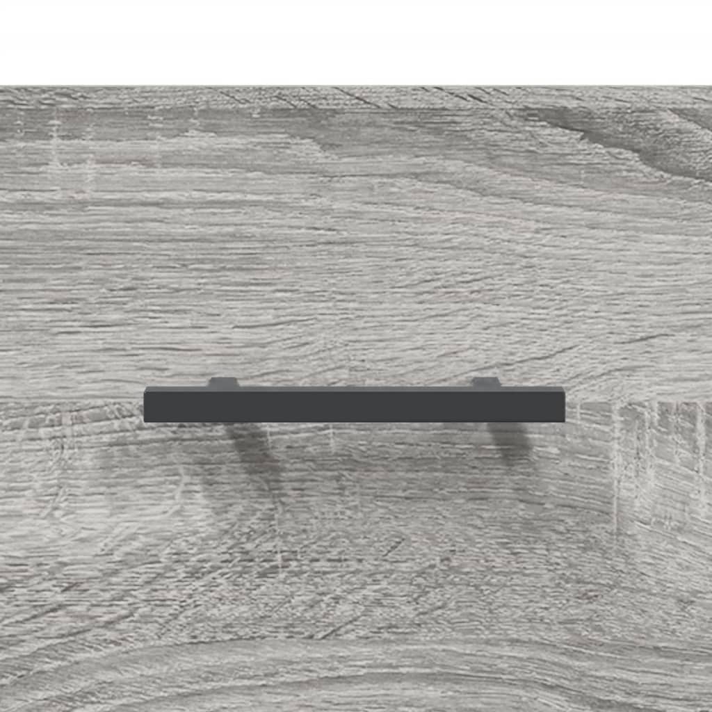 vidaXL Dressoir 69,5x34x90 cm bewerkt hout wit