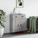 vidaXL Sideboard 69.5x34x90 cm Engineered Wood White
