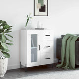 vidaXL Sideboard 69.5x34x90 cm Engineered Wood White
