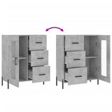 vidaXL Sideboard 69.5x34x90 cm Engineered Wood White