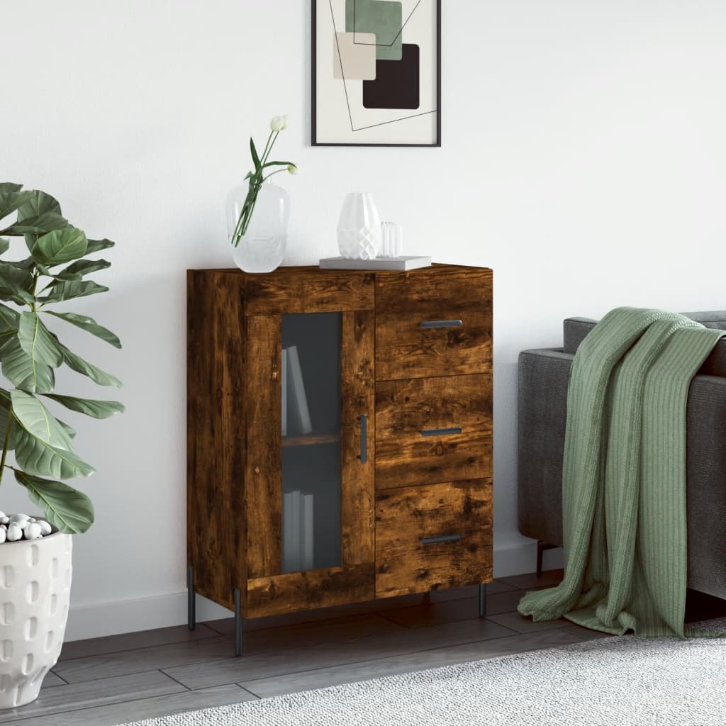 vidaXL Sideboard 69.5x34x90 cm Engineered Wood White