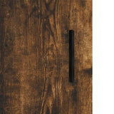 vidaXL Dressoir 69,5x34x90 cm bewerkt hout wit