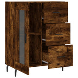 vidaXL Dressoir 69,5x34x90 cm bewerkt hout wit