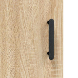 vidaXL Dressoir 90x34x80 cm bewerkt hout wit