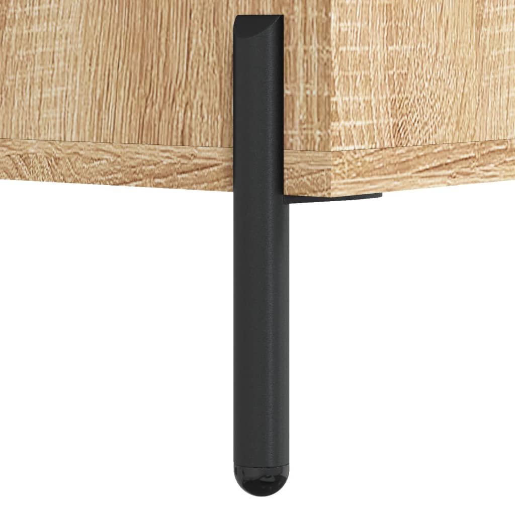 vidaXL Dressoir 90x34x80 cm bewerkt hout wit