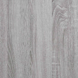 vidaXL Hoge kast 69,5x31x115 cm bewerkt hout betongrijs