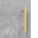 vidaXL Hoge kast 69,5x31x115 cm bewerkt hout betongrijs