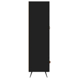 vidaXL Hoge kast 69,5x31x115 cm bewerkt hout wit
