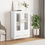 vidaXL Tall Cabinet 69.5x31x115 cm Engineered Wood White