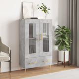vidaXL Tall Cabinet 69.5x31x115 cm Engineered Wood White
