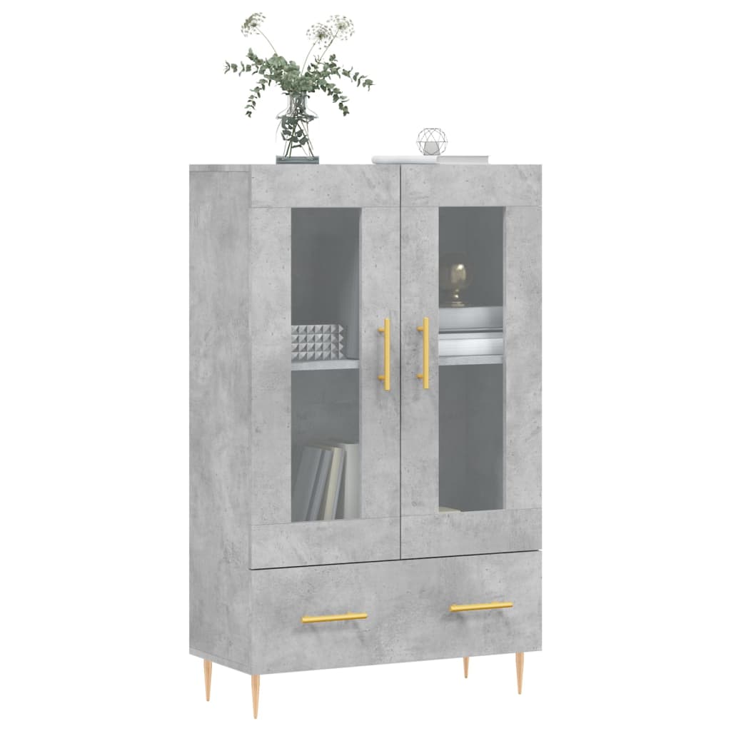 vidaXL Tall Cabinet 69.5x31x115 cm Engineered Wood White
