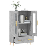 vidaXL Tall Cabinet 69.5x31x115 cm Engineered Wood White