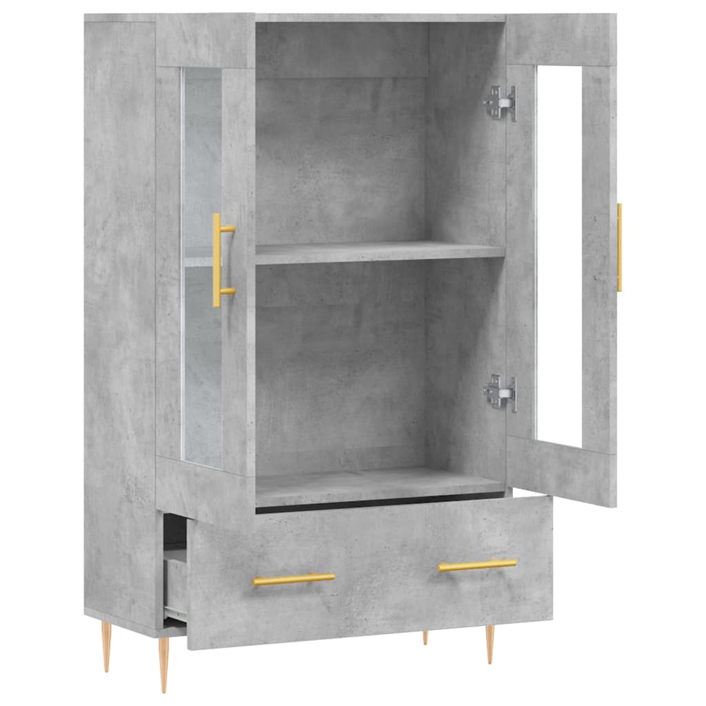 vidaXL Tall Cabinet 69.5x31x115 cm Engineered Wood White