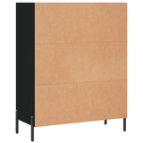 vidaXL Schappenkast 69,5x32,5x90 cm bewerkt hout wit