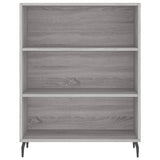 vidaXL Shelf Cabinet 69.5x32.5x90 cm Engineered Wood Concrete Grey