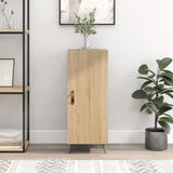 vidaXL Dressoir 34,5x34x90 cm bewerkt hout wit