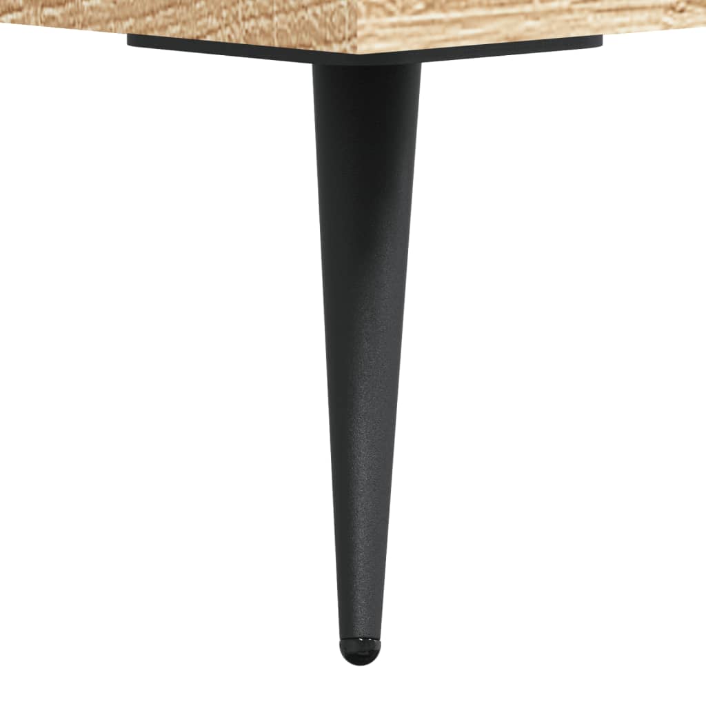 vidaXL Dressoir 34,5x34x90 cm bewerkt hout wit