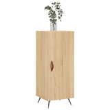 vidaXL Dressoir 34,5x34x90 cm bewerkt hout wit