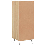 vidaXL Dressoir 34,5x34x90 cm bewerkt hout wit