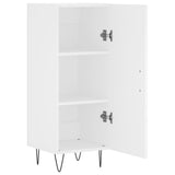 vidaXL Dressoir 34,5x34x90 cm bewerkt hout wit
