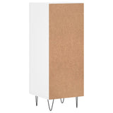 vidaXL Dressoir 34,5x34x90 cm bewerkt hout wit