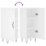 vidaXL Dressoir 34,5x34x90 cm bewerkt hout wit