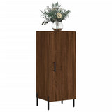 vidaXL Dressoir 34,5x34x90 cm bewerkt hout wit