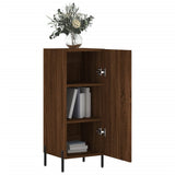 vidaXL Dressoir 34,5x34x90 cm bewerkt hout wit