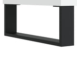 vidaXL Sideboard 34.5x34x90 cm engineered wood white