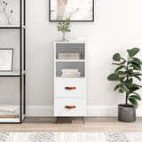 vidaXL Sideboard 34.5x34x90 cm engineered wood white