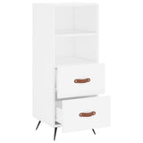vidaXL Sideboard 34.5x34x90 cm engineered wood white