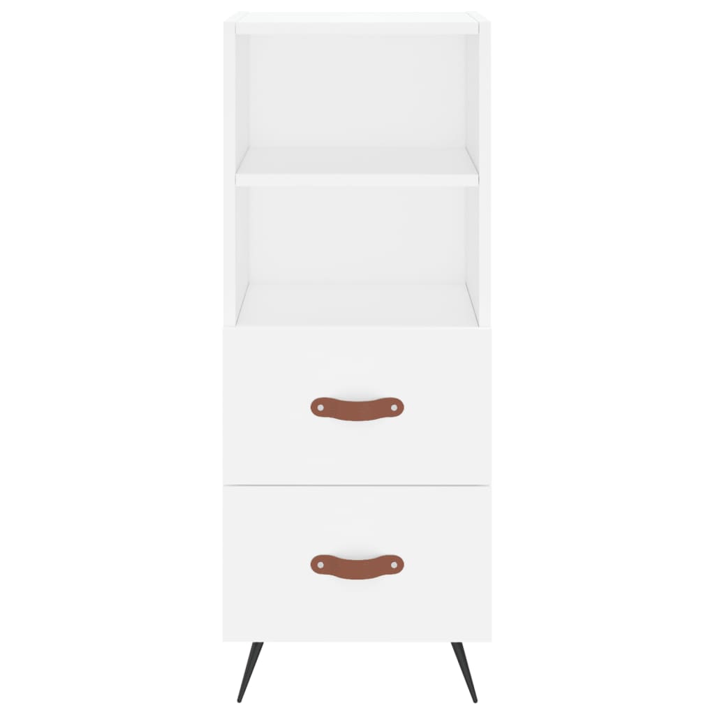vidaXL Sideboard 34.5x34x90 cm engineered wood white
