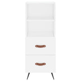 vidaXL Sideboard 34.5x34x90 cm engineered wood white