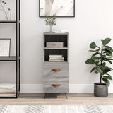 vidaXL Sideboard 34.5x34x90 cm engineered wood white