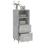 vidaXL Dressoir 34,5x34x90 cm bewerkt hout wit