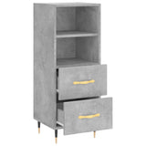 vidaXL Dressoir 34,5x34x90 cm bewerkt hout wit