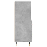 vidaXL Dressoir 34,5x34x90 cm bewerkt hout wit