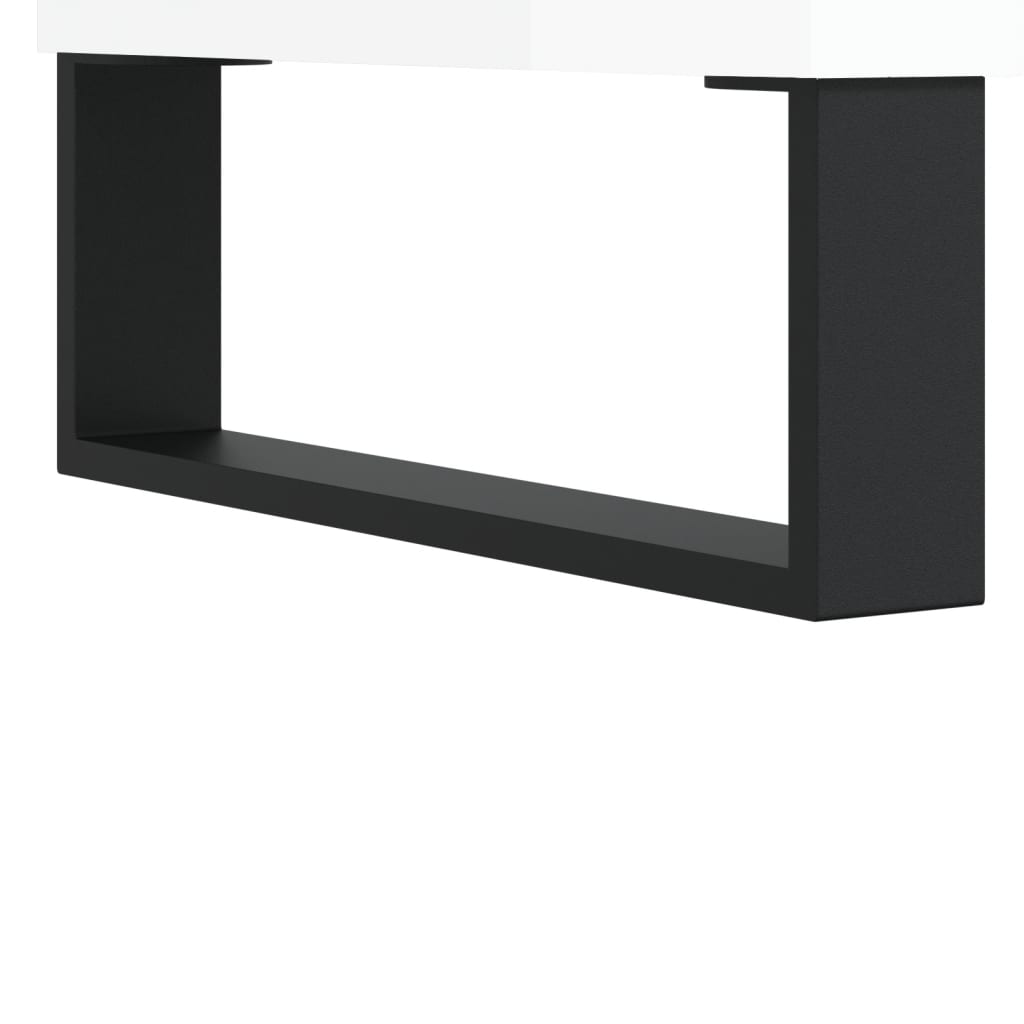 vidaXL Sideboard 34.5x34x90 cm engineered wood white