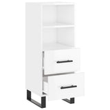 vidaXL Sideboard 34.5x34x90 cm engineered wood white