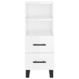 vidaXL Sideboard 34.5x34x90 cm engineered wood white