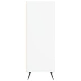 vidaXL Schappenkast 34,5x32,5x90 cm bewerkt hout wit